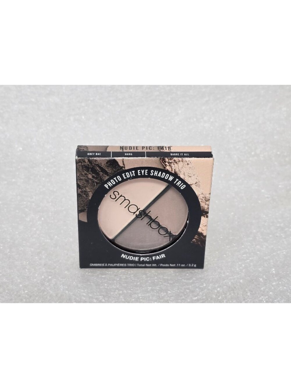 Smashbox Photo Edit Eyeshadow Trio Nudie Pic: Fair Grey Bae Hang Bare It All